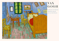 The Bedroom Art Poster by Van Gogh – Fine Art Print UV-resistent — Ansicht 3