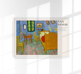 The Bedroom Art Poster by Van Gogh – Fine Art Print | UV-resistent | Postimpressionistische Kunst