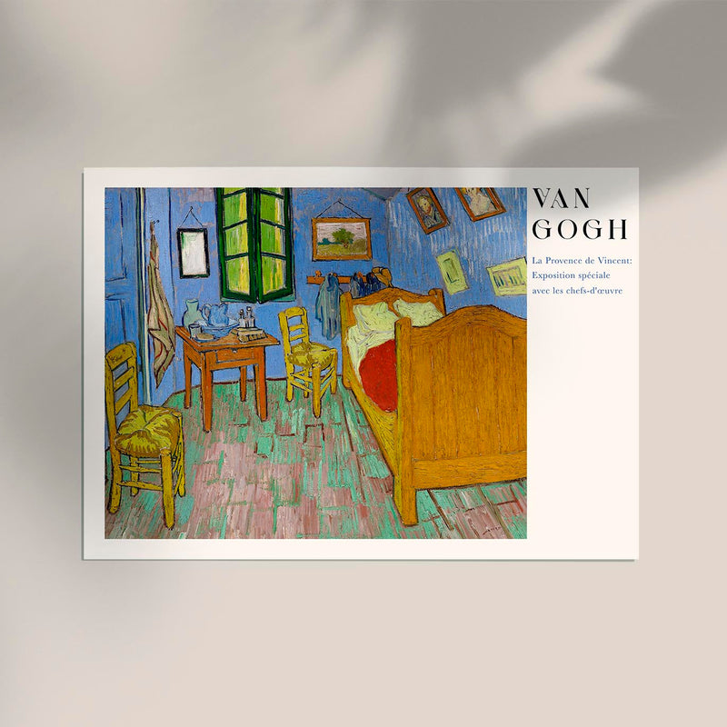 The Bedroom Art Poster by Van Gogh – Fine Art Print UV-resistent — Ansicht 2