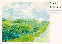 Green Wheat Fields Auvers by Van Gogh – Fine Art Print UV-resistent Canvas — Ansicht 3