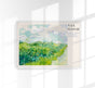 Green Wheat Fields Auvers by Van Gogh – Fine Art Print UV-resistent Canvas