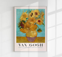 Vase with Twelve Sunflowers – Van Gogh Art Print Fine Art Paper UV-resistant — Ansicht 1