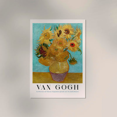 Vase with Twelve Sunflowers – Van Gogh Art Print Fine Art Paper UV-resistant