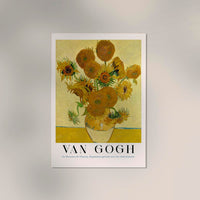 Sunflowers Art Poster by Van Gogh – Fine Art Print UV-resistent Made in Berlin — Ansicht 3