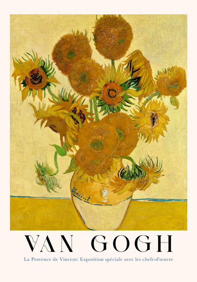 Sunflowers Art Poster by Van Gogh – Fine Art Print UV-resistent Made in Berlin