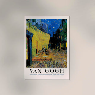 Cafe Terrace at Night – Vincent van Gogh | Ausstellungsposter | Fine Art