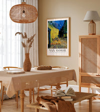Cafe Terrace at Night – Vincent van Gogh Exhibition Poster Fine Art — Ansicht 2