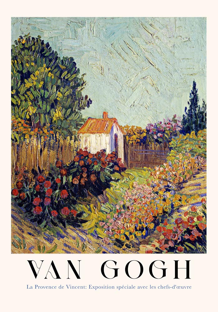 Landscape – Fine Art Print Vincent van Gogh Poster Premium Quality — Ansicht 4