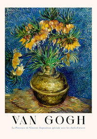 Imperial Fritillaries in a Copper Vase – Van Gogh Kunstdruck UV-beständig Berlin — Ansicht 4