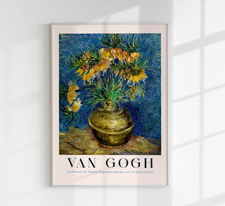 Imperial Fritillaries in a Copper Vase – Art Poster by Van Gogh | UV-beständig | Premium Kunstdruck aus Berlin
