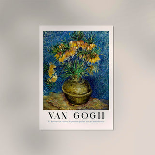 Imperial Fritillaries in a Copper Vase – Art Poster by Van Gogh | UV-beständig | Premium Kunstdruck aus Berlin