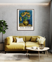 Imperial Fritillaries in a Copper Vase – Van Gogh Kunstdruck UV-beständig Berlin — Ansicht 2