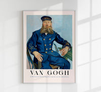 Portrait of the Postman Joseph Roulin Art Poster von Van Gogh – Fine Art Print — Ansicht 1