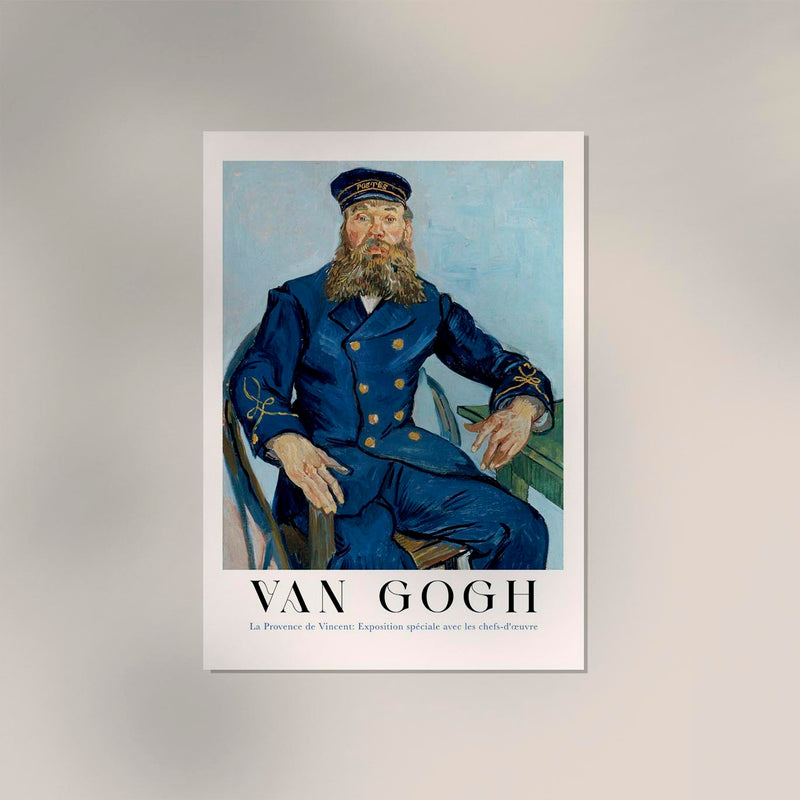 Portrait of the Postman Joseph Roulin Art Poster von Van Gogh – Fine Art Print — Ansicht 3