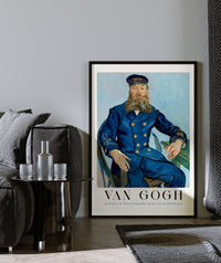 Portrait of the Postman Joseph Roulin Art Poster von Van Gogh – Fine Art Print — Ansicht 2