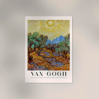 Olive Trees Exhibition Art Poster by Van Gogh – Impressionismus Fine Art Print UV-beständig — Ansicht 2