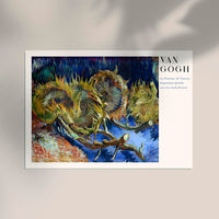 Van Gogh Verwelkte Sonnenblumen Kunstposter – Fine Art Canvas in 6 Größen — Ansicht 3