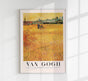 Wheat Field with View of Arles – Van Gogh Exhibition Art Poster | Fine Art Print