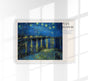 Starry Night Over the Rhone Exhibition Art Poster – Fine Art Print UV-beständig