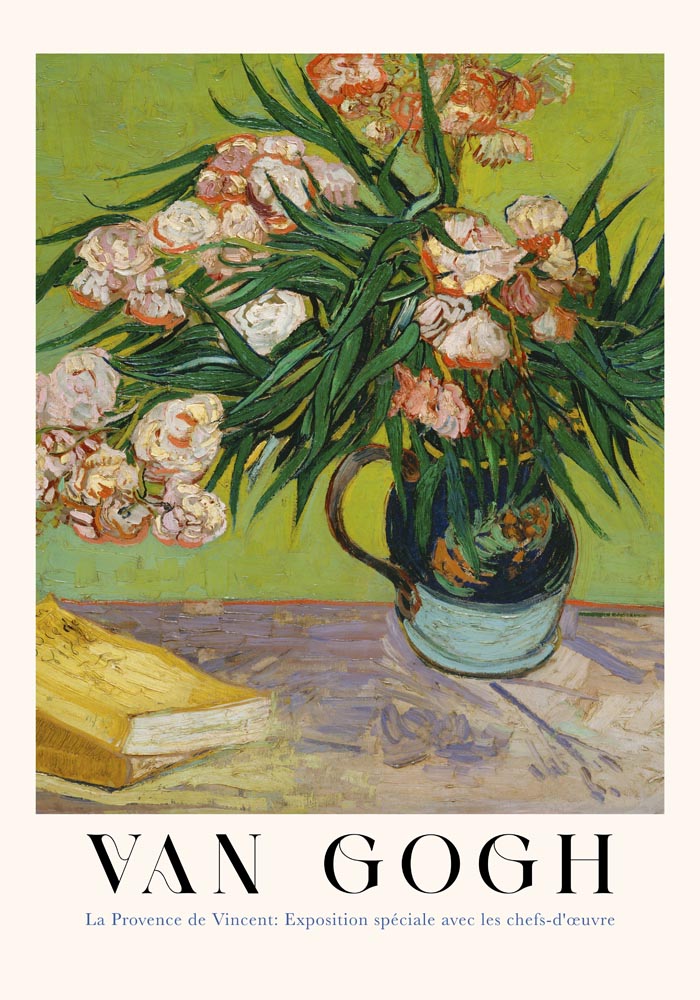 Vertical Oleanders – Fine Art Print | Van Gogh Poster | Premium Qualität — Ansicht 4