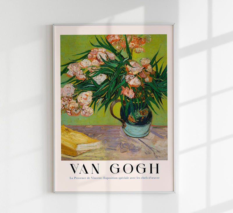 Vertical Oleanders – Fine Art Print | Van Gogh Poster | Premium Qualität — Patroa Studio