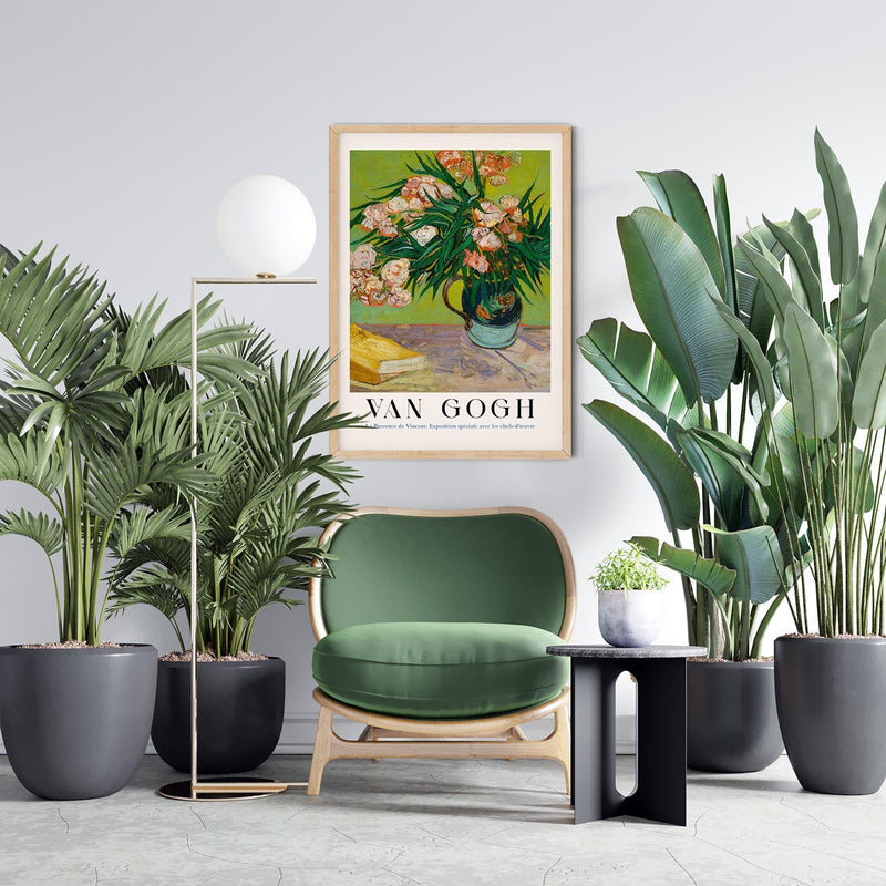 Vertical Oleanders – Fine Art Print | Van Gogh Poster | Premium Qualität — Ansicht 2