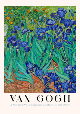 Iris in the Field by Van Gogh – Fine Art Poster | UV-beständig | Atelierdruck Berlin