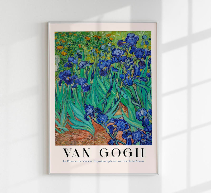Iris in the Field by Van Gogh – Fine Art Poster | UV-beständig | Atelierdruck Berlin — Patroa Studio