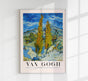 The Poplars at Saint-Rémy – Van Gogh Kunstdruck | UV-beständig