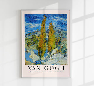 The Poplars at Saint-Rémy – Van Gogh Art Print | UV-resistant