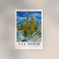The Poplars at Saint-Rémy – Van Gogh Kunstdruck | UV-beständig — Ansicht 3