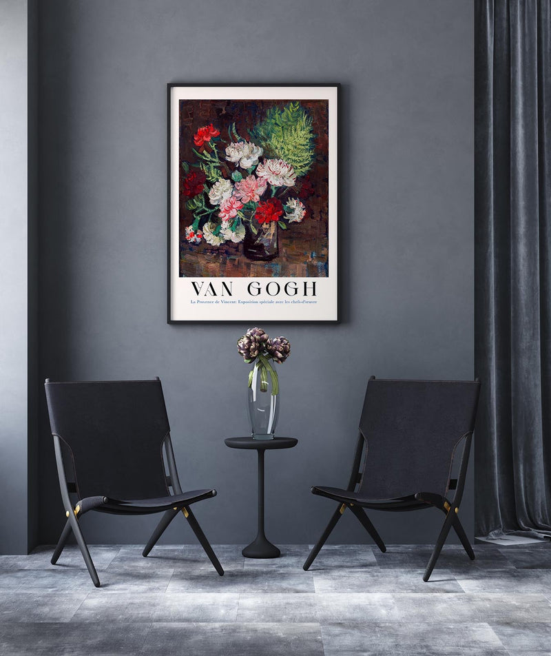 Vase with Carnations – Van Gogh Kunstdruck UV-beständig | Patroa Studio — Ansicht 2