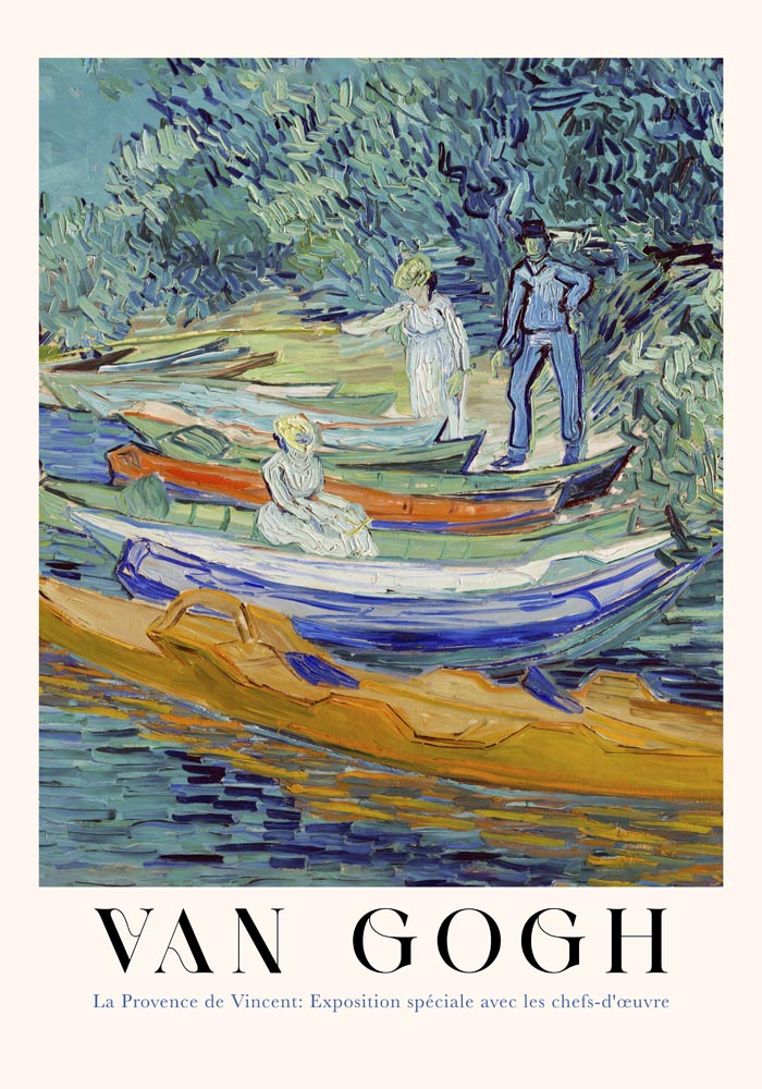 Bank of the Oise at Auvers by Van Gogh – Fine Art Print UV-resistant — Ansicht 4