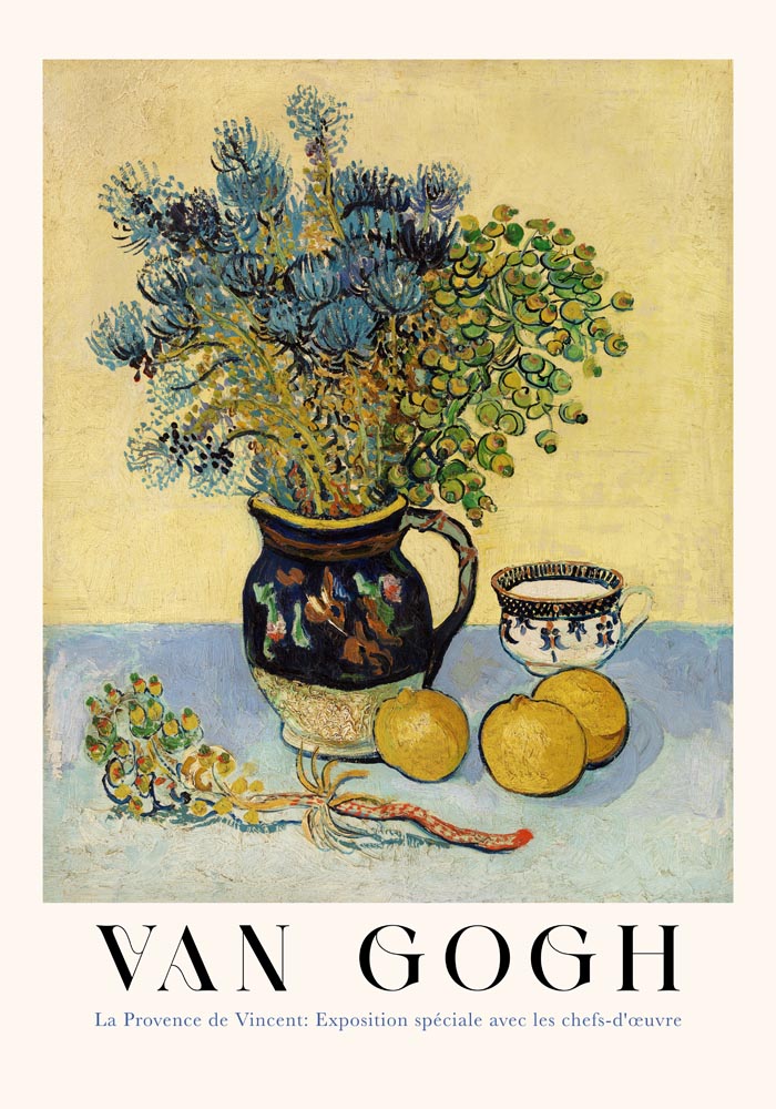 Still Nature (Natur Morte) – Exhibition Art Poster by Van Gogh | UV-beständig | Premium Kunstdruck aus Berlin — Ansicht 4
