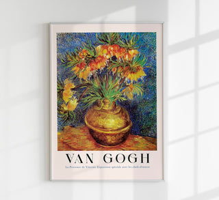 Imperial Fritillaries in a Copper Vase – Exhibition Art Poster by Van Gogh | UV-beständig | Premium Kunstdruck aus Berlin