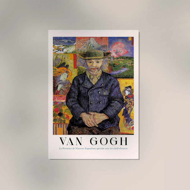 Portrait of Père Tanguy – Fine Art Print | UV-Resistant | Van Gogh Poster — Ansicht 3
