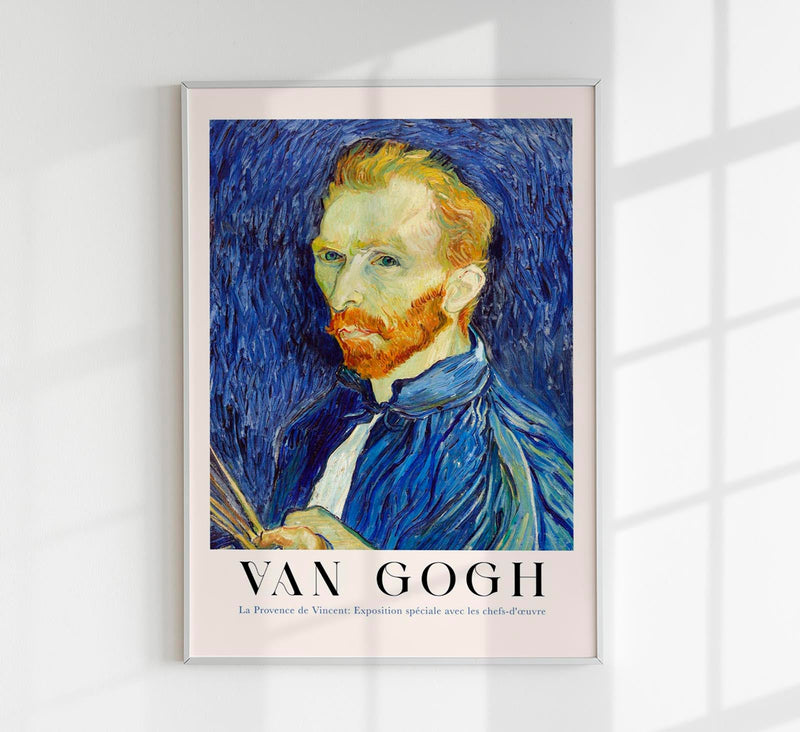 Self-Portrait Blue – Fine Art Print | Van Gogh | Blue Self-Portrait — Patroa Studio