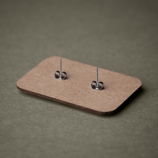 Ohrstecker aus Holz | Stern N°1