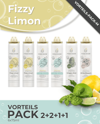 YOUCISION® Fizzy Limon VorteilsPack – 6x75ml Duschschaum Set — Ansicht 1