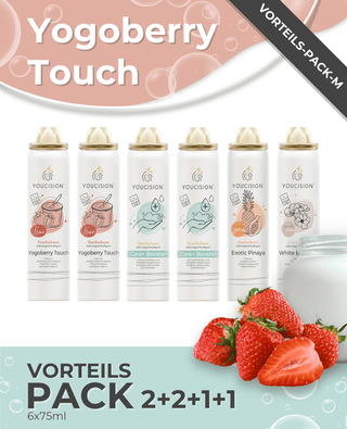 YOUCISION Starter-Set – nachhaltiger, veganer Duschschaum auf Knopfdruck. Jetzt sparen & genießen