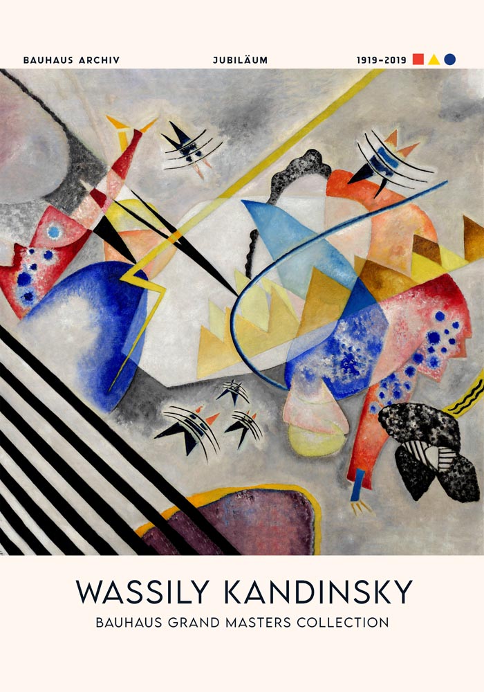 White Center – Wassily Kandinsky Exhibition Poster | Fine Art Print | UV-beständig — Ansicht 3