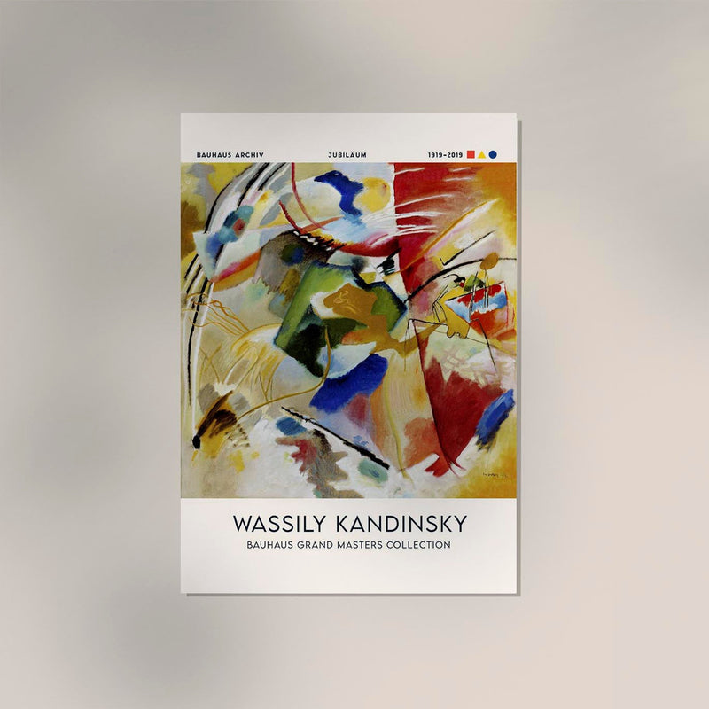 Painting with Green Center by Wassily Kandinsky Exhibition Poster – Fine Art Print — Ansicht 2