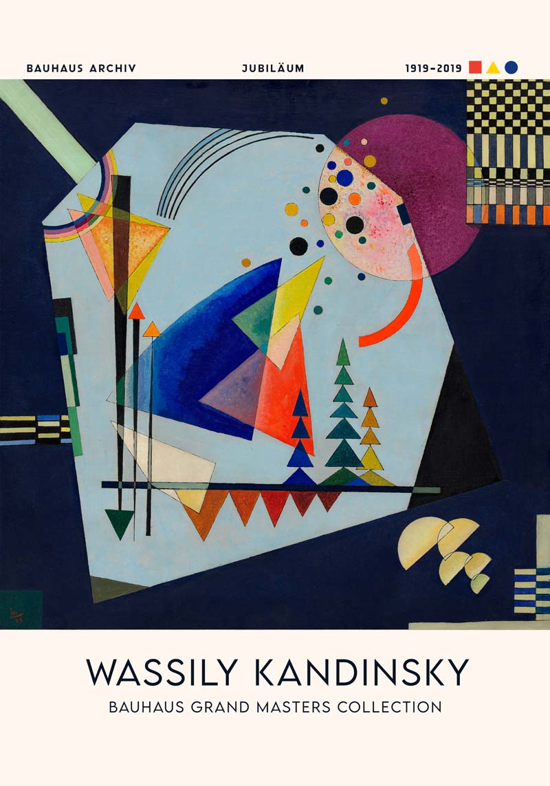 Patroa Studio – Blue Abstract Set of 2 Prints – Kunstdrucke Wanddeko — Ansicht 5