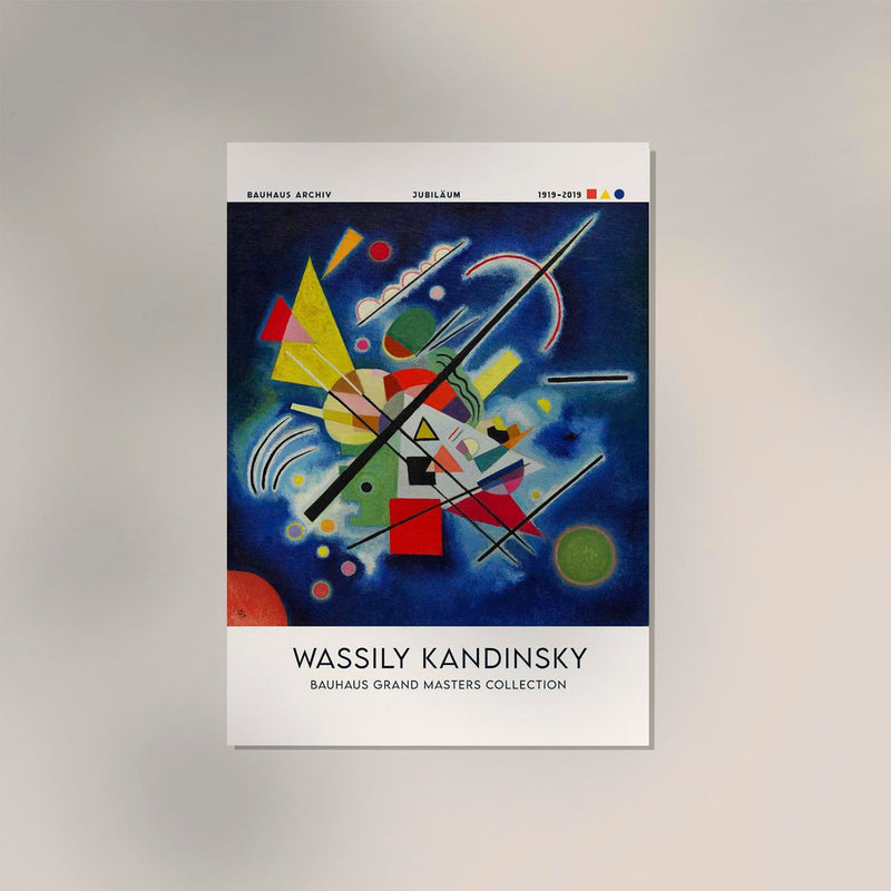 Blue Painting by Wassily Kandinsky Exhibition Poster – Fine Art Print — Ansicht 2