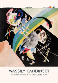 Circles on Black by Wassily Kandinsky Exhibition Poster – Abstract Fine Art Print — Ansicht 3
