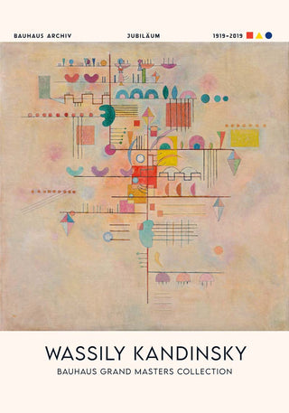 Graceful Ascent by Wassily Kandinsky – Fine Art Print | UV-Resistant | Canvas Edition