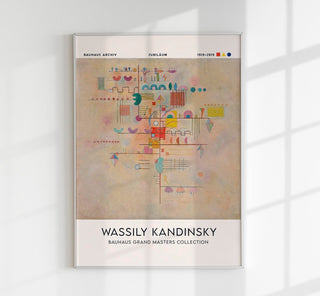 Graceful Ascent by Wassily Kandinsky – Fine Art Print | UV-Resistant | Canvas Edition