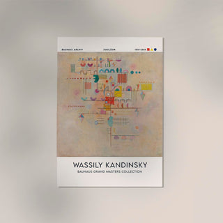 Graceful Ascent by Wassily Kandinsky – Fine Art Print | UV-Resistant | Canvas Edition