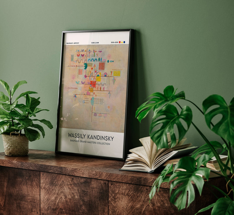 Graceful Ascent by Wassily Kandinsky – Fine Art Print | UV-Resistant | Canvas Edition — Ansicht 6