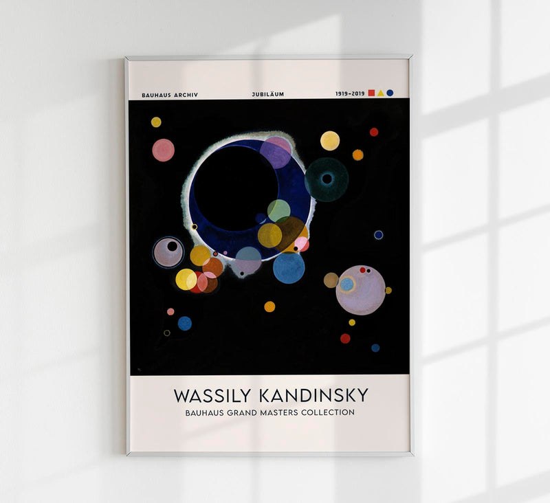 Several Circles – Kandinsky Kunstprint | Modern | UV-beständig — Patroa Studio